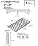 Fold Platform Bed